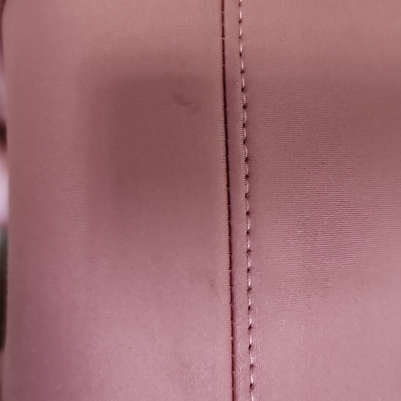 Dagne Dover Women's Blush Bag with Heathered Gray Pouch Preowned - Picture 8 of 16